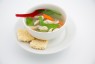 sizzling rice with chicken and veg